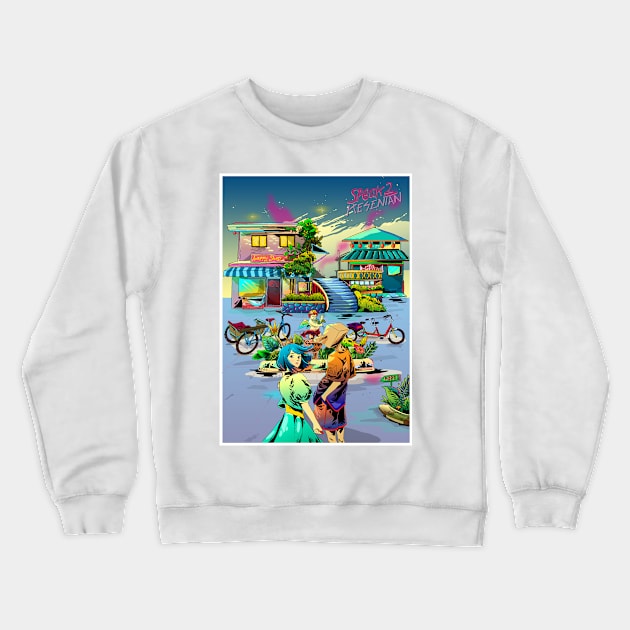 Love story Crewneck Sweatshirt by Houwer